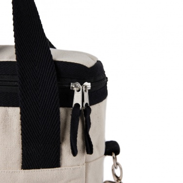 Logo trade advertising products image of: VINGA Volonne AWARE™ recycled canvas cooler tote bag