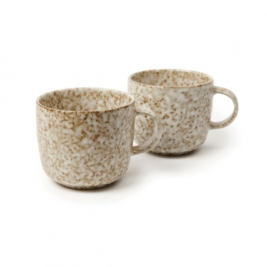 Logo trade corporate gifts picture of: VINGA Nuvem stoneware mug, 2 pcs set