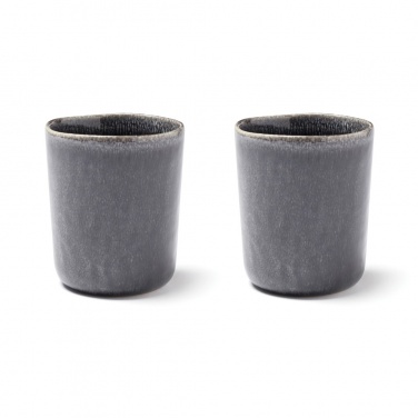 Logo trade advertising products picture of: VINGA Nomimono stoneware mug, 2 pcs set