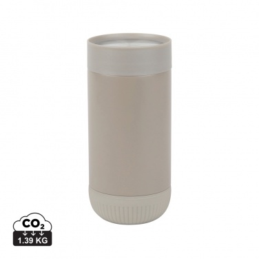 Logo trade promotional gifts picture of: VINGA Erie RCS recycled SS push mug 350 ML