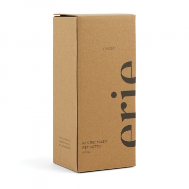 Logo trade promotional products image of: VINGA Erie RCS recycled pet bottle 575 ML