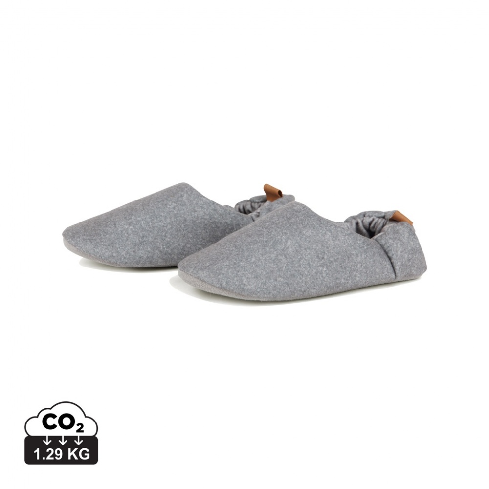 Logo trade promotional merchandise photo of: VINGA Moulton RCS RPET slippers L/XL