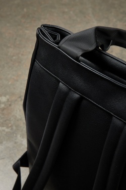 Logo trade promotional items picture of: VINGA Bermond RCS recycled PU backpack