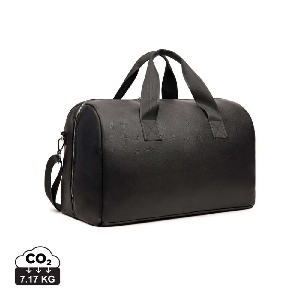 Logo trade promotional giveaway photo of: VINGA Bermond RCS recycled PU weekend bag