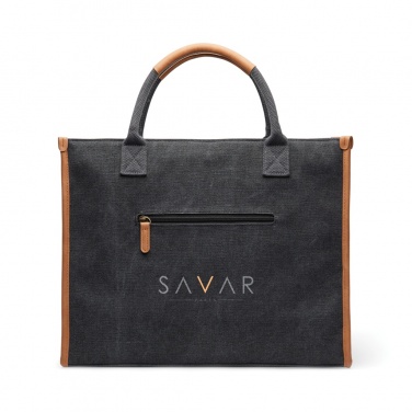 Logotrade promotional giveaway image of: VINGA Bosler RCS recycled canvas office tote