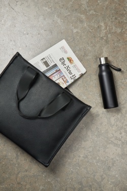 Logotrade corporate gift image of: VINGA Bermond RCS recycled PU tote bag