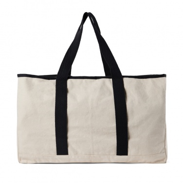 Logotrade promotional giveaway image of: VINGA Volonne AWARE™ recycled canvas beach bag