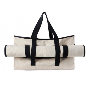 Logotrade promotional merchandise image of: VINGA Volonne AWARE™ recycled canvas beach bag