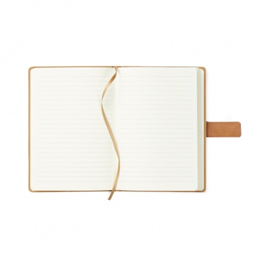 Logo trade corporate gifts picture of: VINGA Bosler RCS recycled paper notebook
