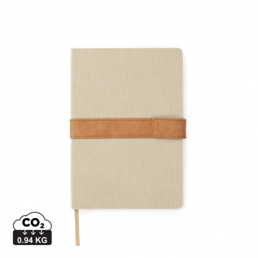 Logo trade business gift photo of: VINGA Bosler RCS recycled paper notebook