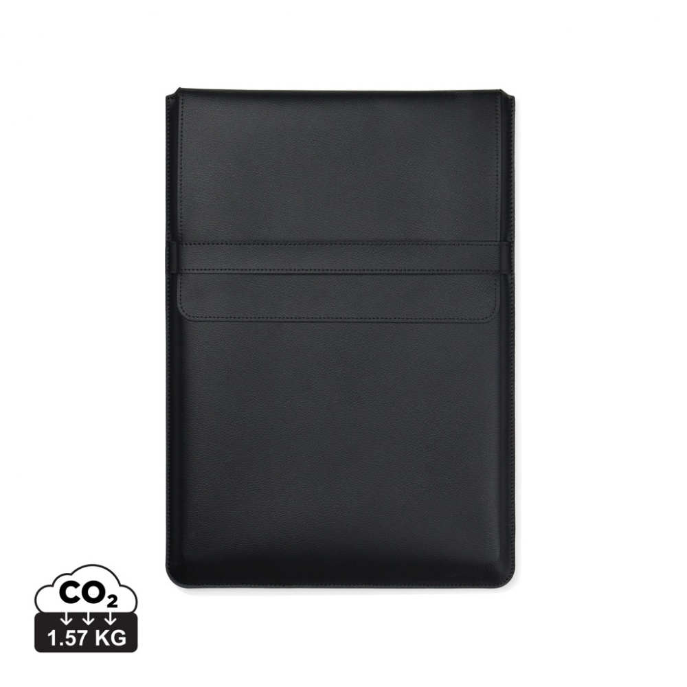 Logotrade promotional items photo of: VINGA Timo PU RCS RPET 16" laptop sleeve
