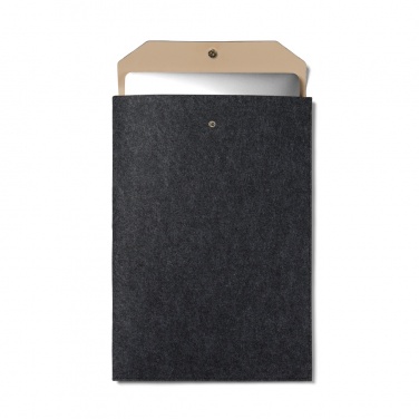 Logotrade promotional product picture of: VINGA Albon GRS recycled felt 17" laptop sleeve