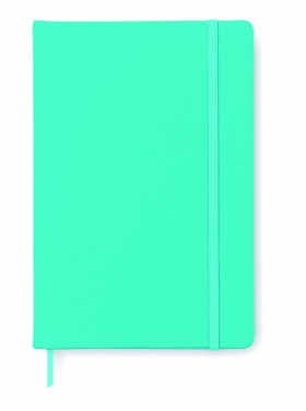 Logo trade promotional item photo of: A5 notebook 96 plain sheets
