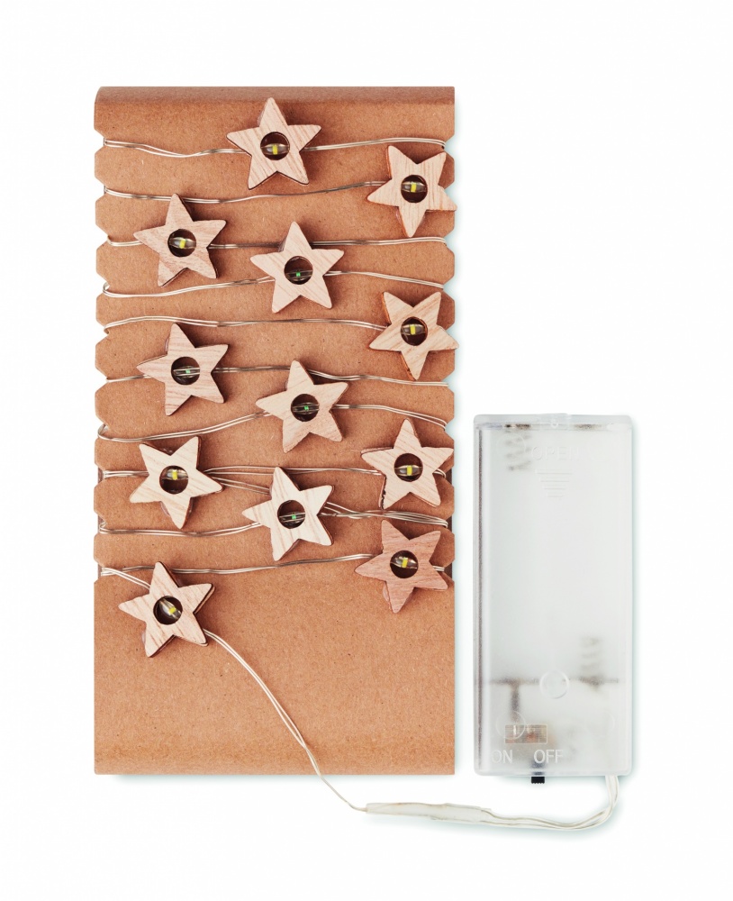Logotrade promotional product image of: String with 20 star lights