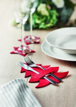Logotrade business gifts photo of: RPET felt cutlery holder set