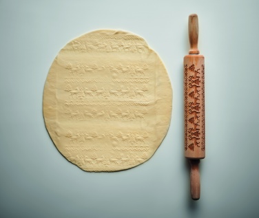 Logo trade promotional items picture of: Christmas pastry wooden rolling