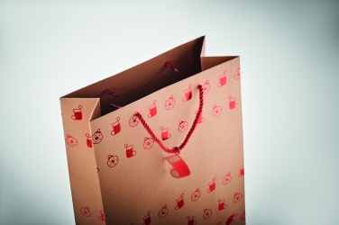 Logotrade advertising product picture of: Gift paper bag with pattern