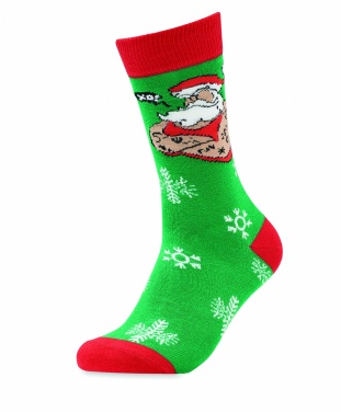 Logotrade business gift image of: Pair of Christmas socks L