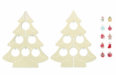 Logotrade advertising product picture of: Wooden Xmas tree decoration