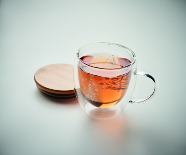 Logotrade promotional gift picture of: Double wall borosilicate mug