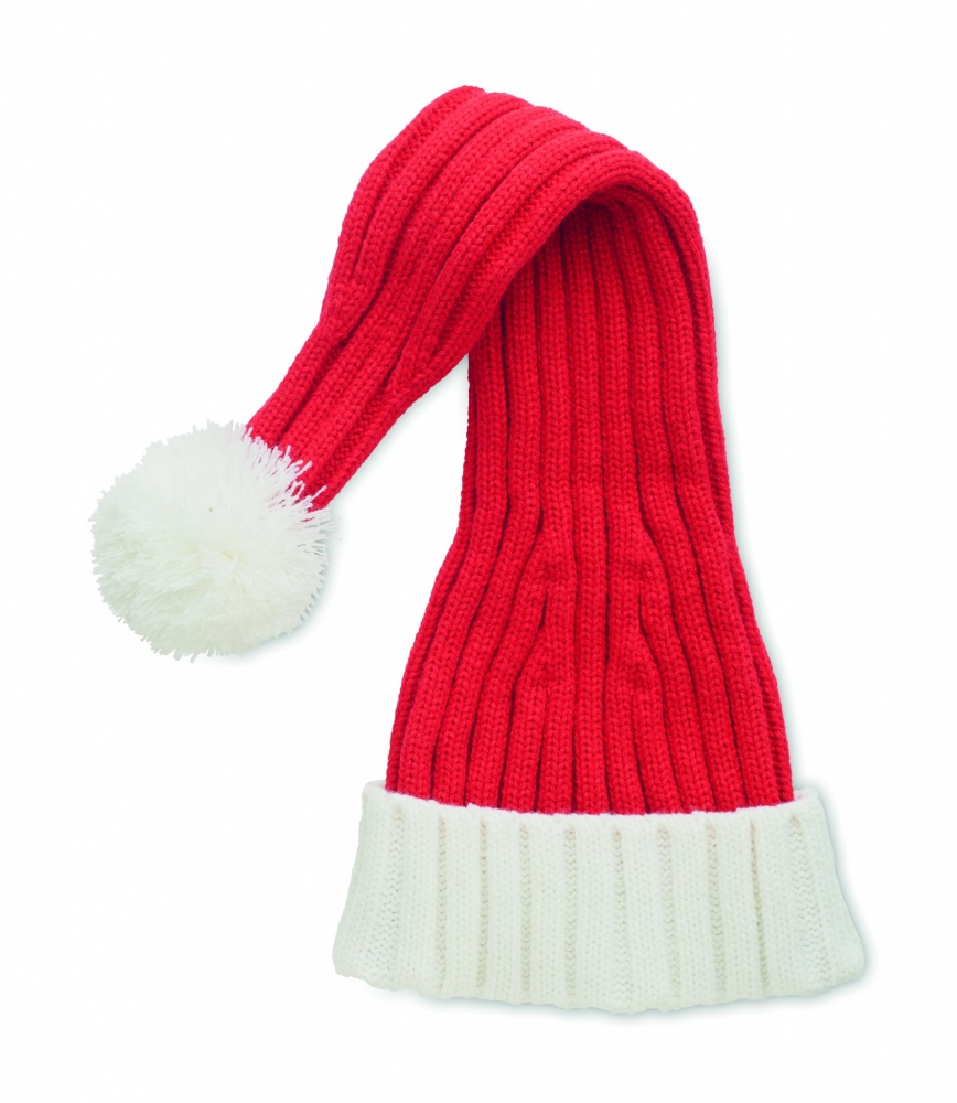 Logo trade corporate gifts picture of: Long Christmas knitted beanie