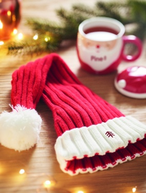 Logotrade promotional merchandise photo of: Long Christmas knitted beanie