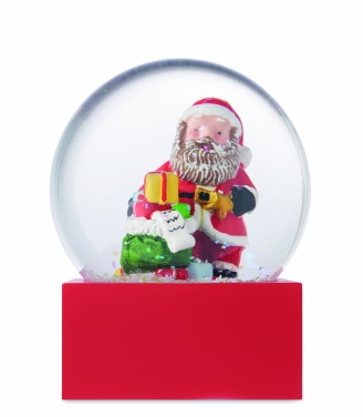 Logotrade promotional giveaway image of: Snow ball glass ornament