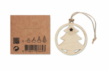 Logotrade promotional gift image of: Wooden tree shape hanger