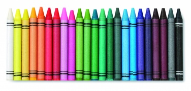 Logo trade promotional item photo of: 30 wax crayons