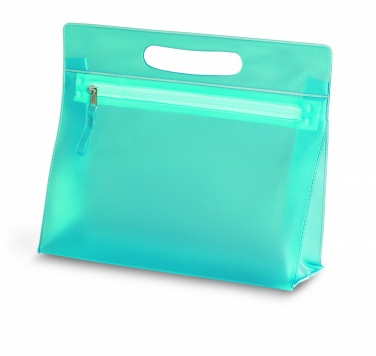 Logo trade promotional giveaway photo of: Transparent cosmetic pouch