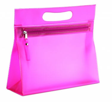 Logotrade promotional merchandise image of: Transparent cosmetic pouch