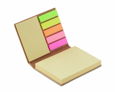 Logo trade advertising products image of: Sticky note memo pad