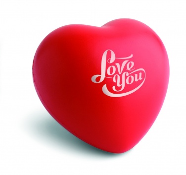 Logo trade promotional product photo of: Anti-stress heart PU material