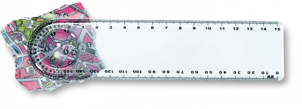 Logotrade advertising product picture of: Ruler with magnifier