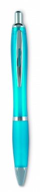 Logo trade business gifts image of: Push button ball pen