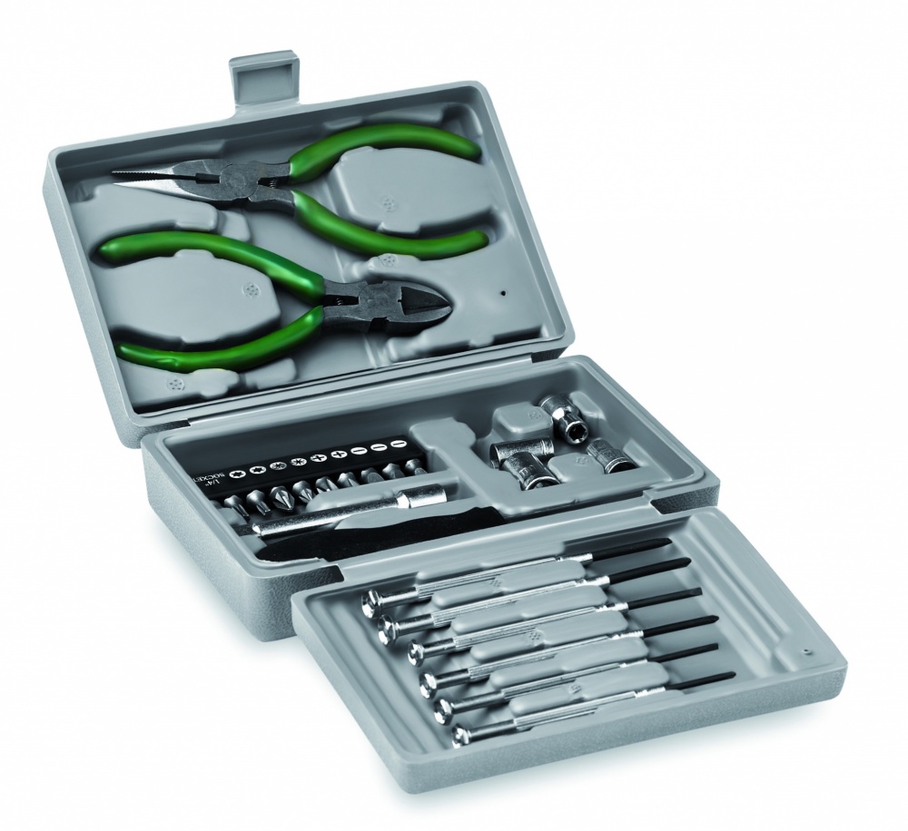 Logotrade promotional items photo of: Foldable 25 piece tool set