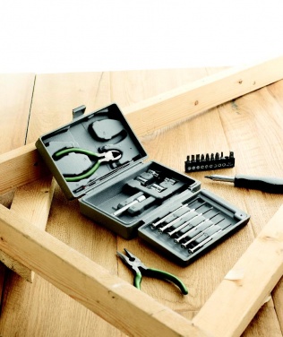 Logotrade promotional gifts photo of: Foldable 25 piece tool set