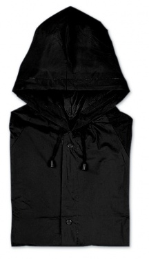Logo trade advertising products image of: PVC raincoat with hood