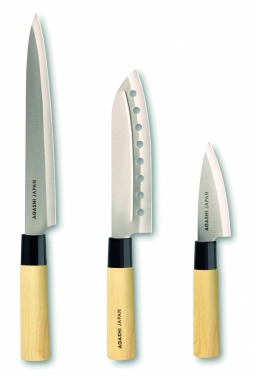 Logo trade business gifts image of: Japanese style knife set