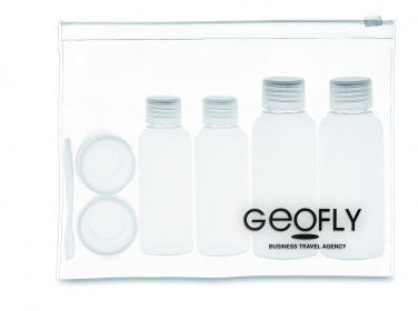 Logotrade promotional merchandise photo of: Travelling pouch with bottles