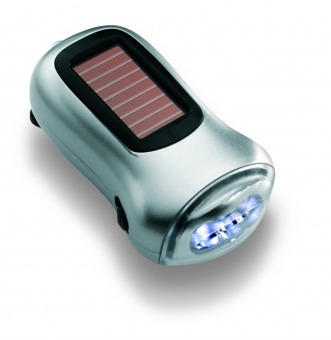 Logotrade promotional giveaways photo of: Dual powered dynamo torch