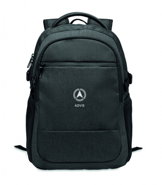 Logo trade advertising products image of: 600D RPET laptop backpack