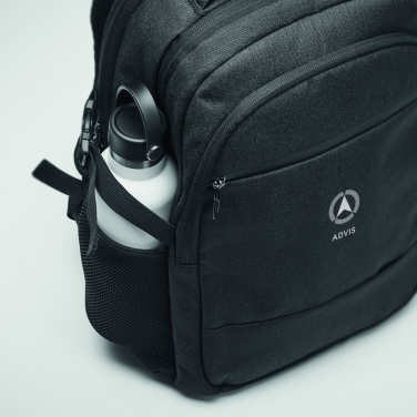 Logo trade promotional merchandise photo of: 600D RPET laptop backpack