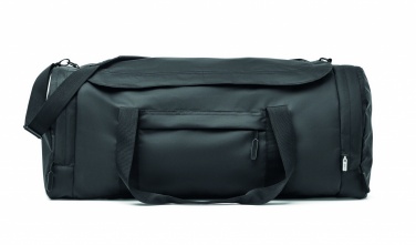 Logo trade promotional merchandise photo of: Large sports bag in 300D RPET