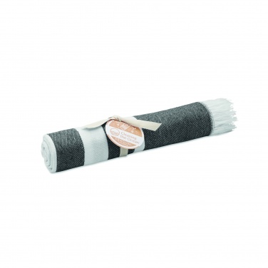 Logo trade promotional giveaways image of: SEAQUAL® hammam towel 70x140cm