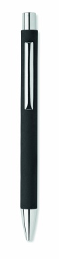 Logo trade promotional merchandise image of: Recycled paper push ball pen