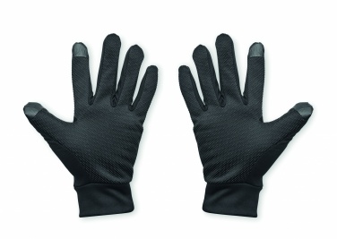 Logo trade promotional giveaway photo of: Tactile sport gloves