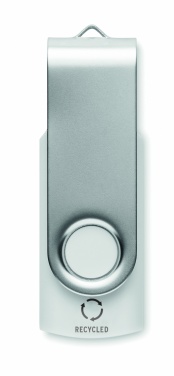 Logo trade promotional giveaway photo of: Recycled ABS USB 16G           MO2080-06