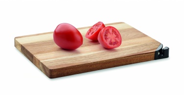 Logo trade promotional items picture of: Acacia wood cutting board