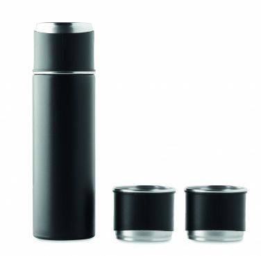 Logo trade corporate gift photo of: Double wall bottle and cup set